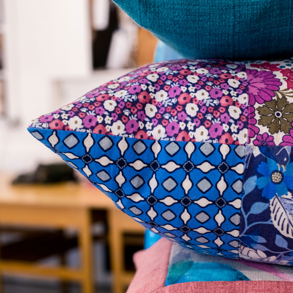 Handmade decorative cushion.
