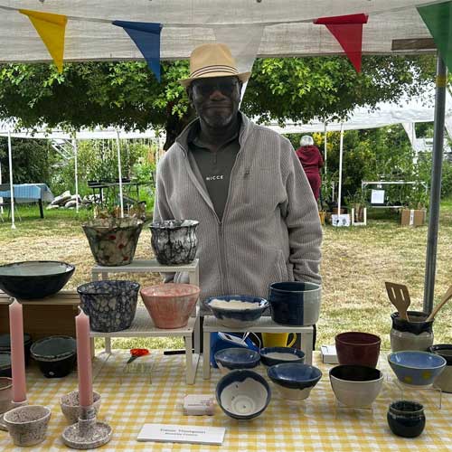Trevor, Pottery student